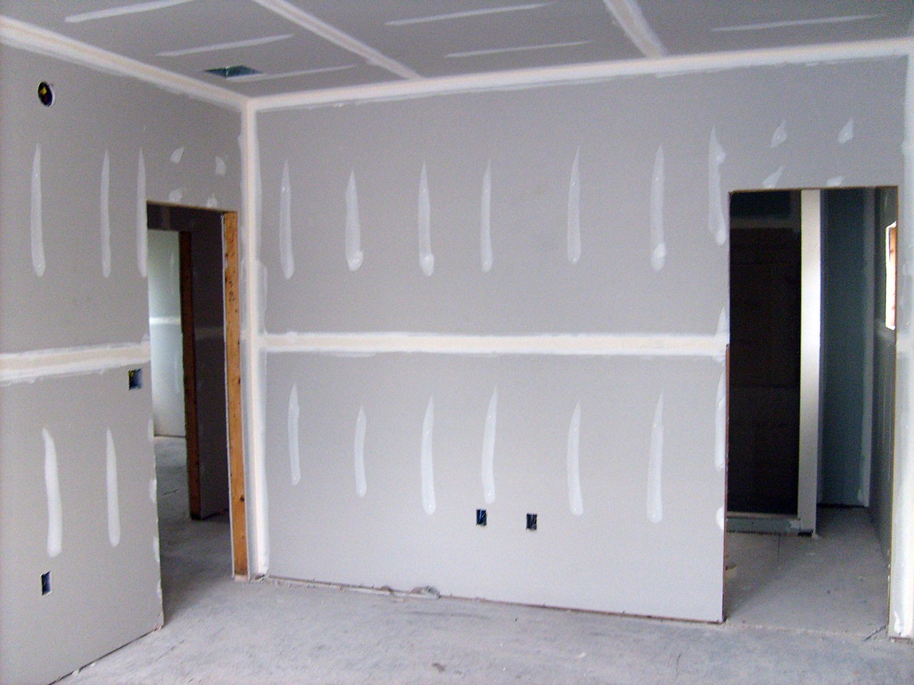 Forro de gesso drywall